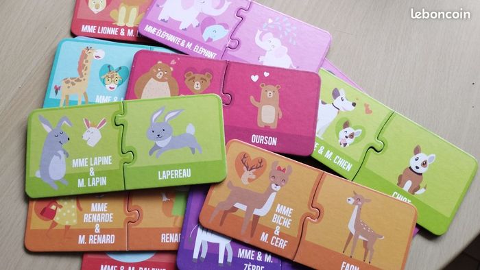Jeux cartes éducatives les animaux Jeux 2Mômes - photo numéro 2