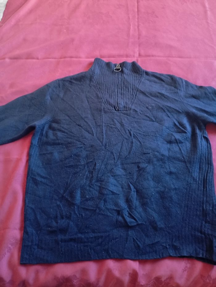 Pull hiver zippé très bon état barbour