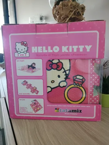 Tapis marelle et de jeux en mousse hello kitty