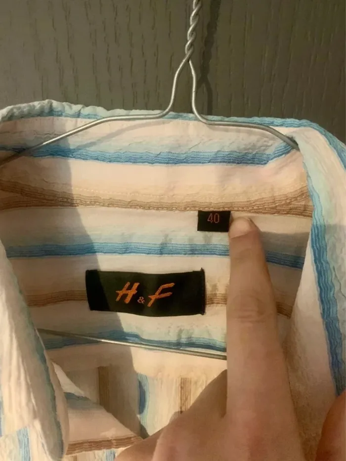 Chemise homme H&F - Taille 40 - photo numéro 2