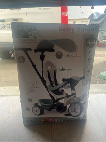 Tricycle évolutif neuf