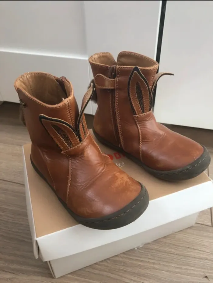 Bottines cuir