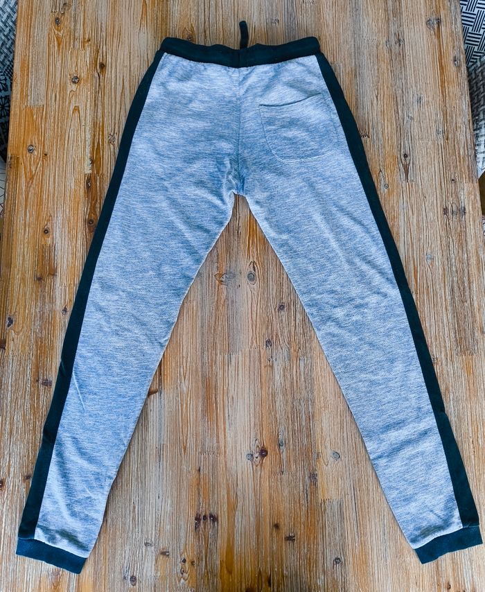 Jogging Ado G Blog 14 ans Gris Bandes Noires Sport - photo numéro 4