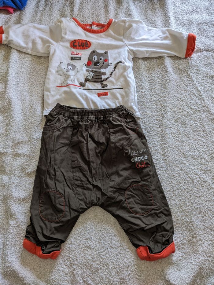 lote vêtements bébé hiver 9 mois - photo numéro 4