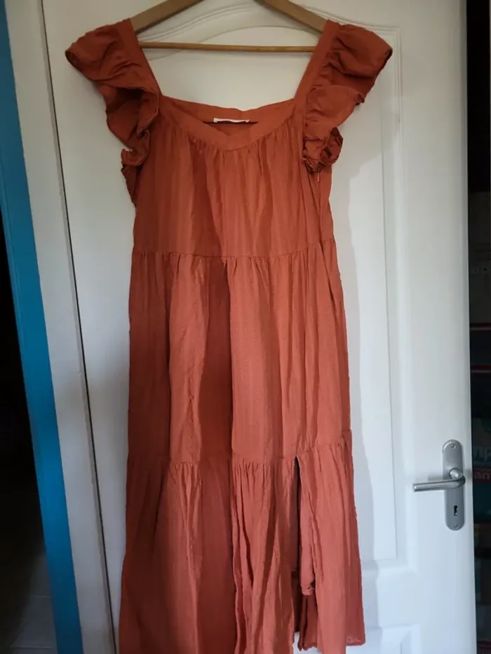Robe été ocre