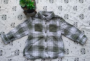 Chemise ML taille 18 mois