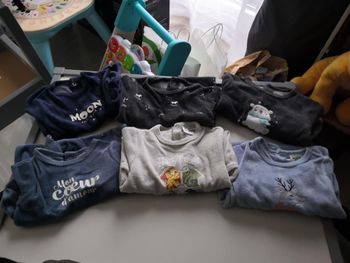 Lot de 6 pyjamas 3 mois (Kiabi/Gémo/Tape à l'Oeil)