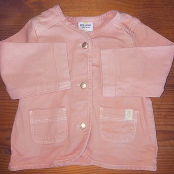 Veste en jeans fille - 12 mois (74cm) - Tape à l'œil