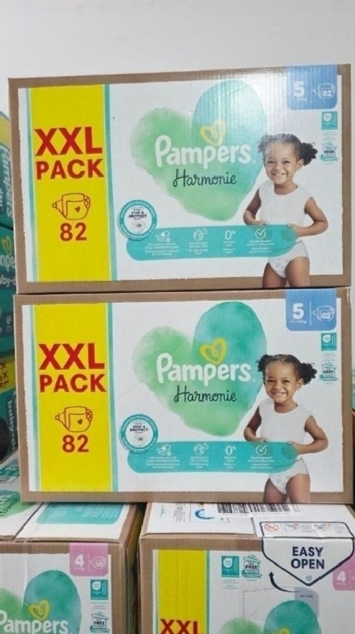 2× Couches Pampers  Taille 5 PACK XXL ×164