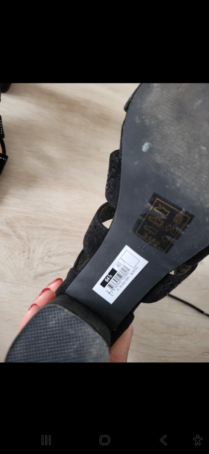 Sandales à talon - photo numéro 3