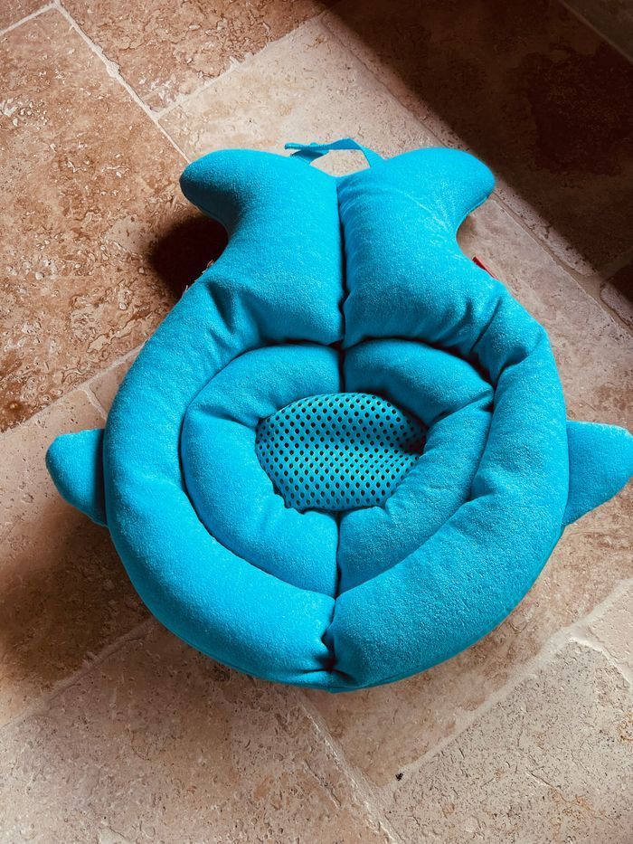 Coussin baigneur Moby pour évier de Skip Hop - bleu - photo numéro 3