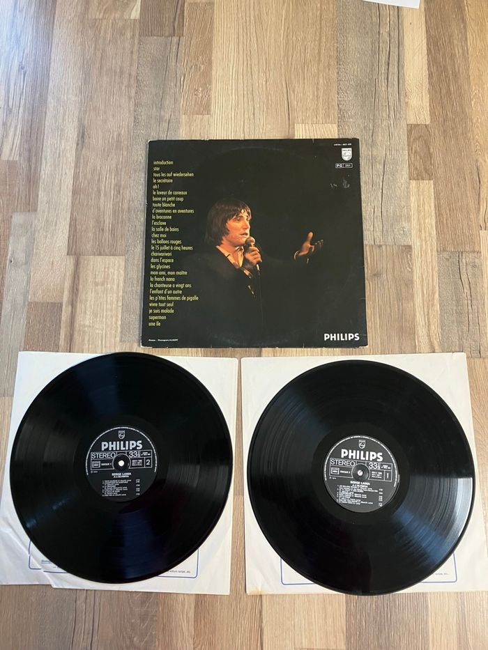 Double album 33 tours-Serge Lama à l’Olympia - photo numéro 3