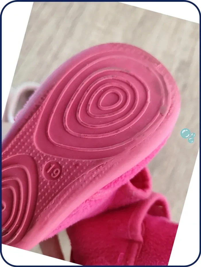 Lot de deux faire de chaussures T19 - photo numéro 3
