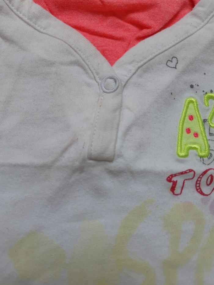 T-shirt Alphabet 2 ans - photo numéro 3