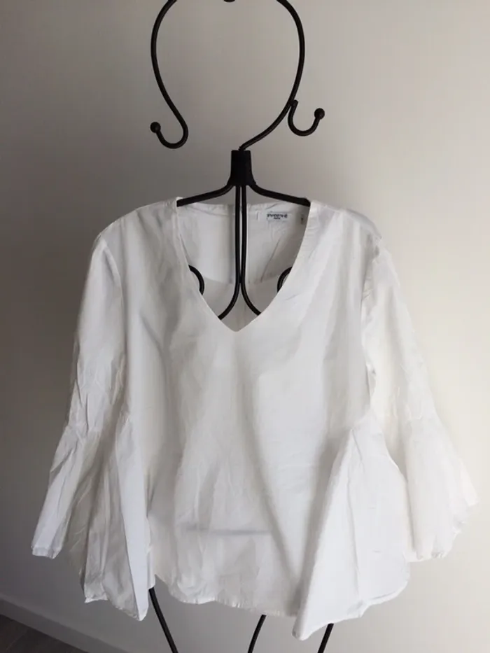 Blouse blanche Sweewe