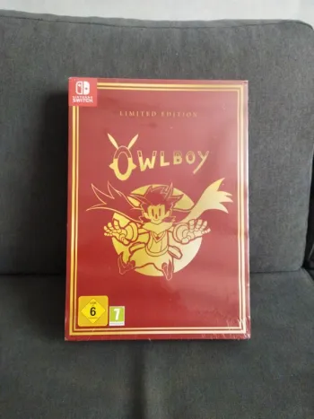 Boîte jeu Owlboy coffret Switch neuf