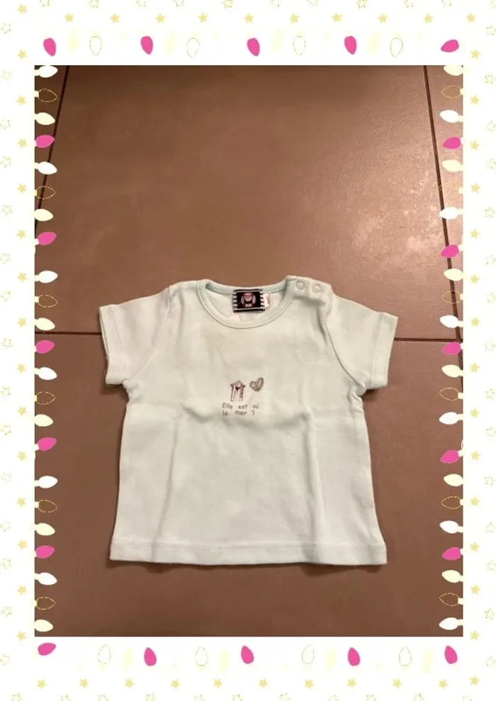 Tshirt 6 mois - photo numéro 2
