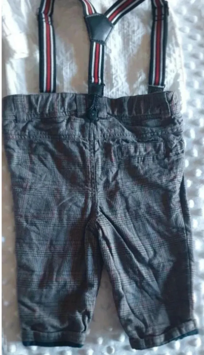 Ensemble chemise et pantalon avec cravates et bretelles - photo numéro 6