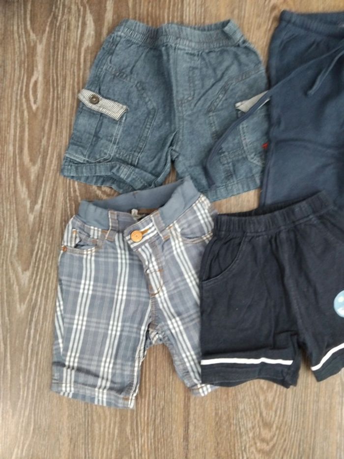 Lot 6 mois garçon short bermuda - photo numéro 2