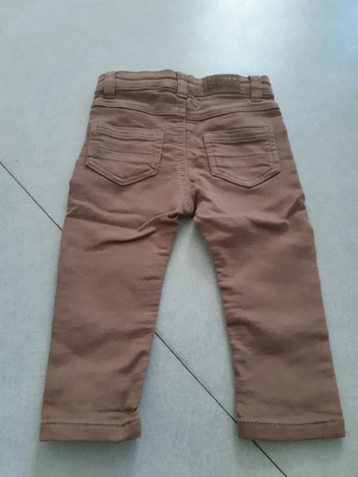 Jeans marron t. 12 mois - photo numéro 3