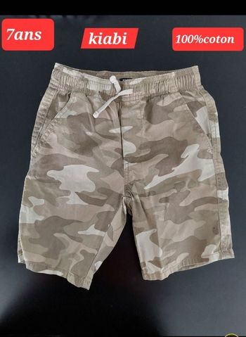 Short garçon 7ans