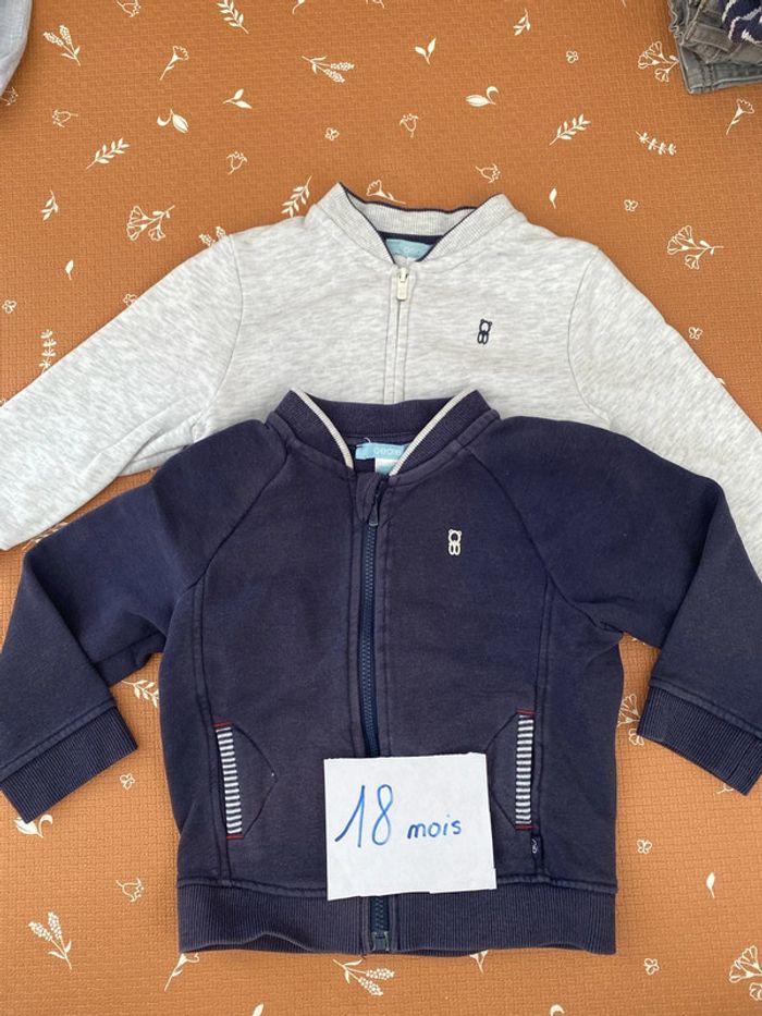 Lot Gilets 18 mois