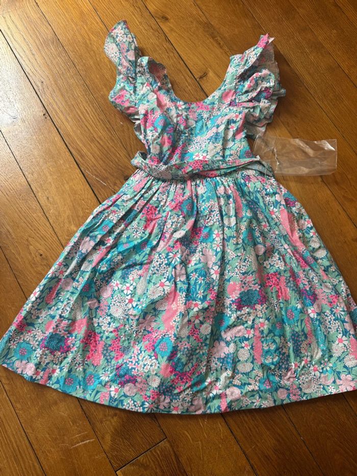 Magnifique robe neuve 3 ans jacadi Liberty neuve avec étiquette - photo numéro 3