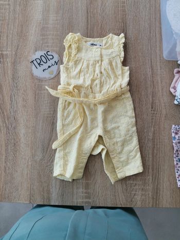 Combinaison broderie anglaise