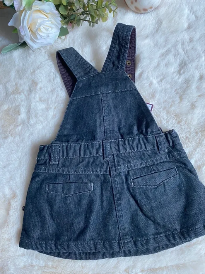 Robe salopette en jean Sergent Major – 6 mois  Neuve avec étiquettes Jamais portée - photo numéro 9