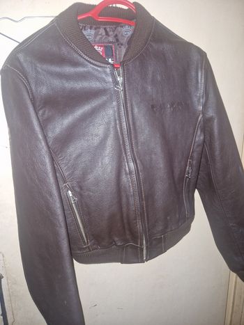 Veste en cuir royal wear