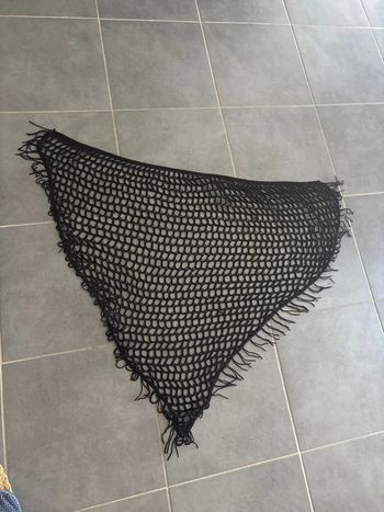 Pareo de plage noir