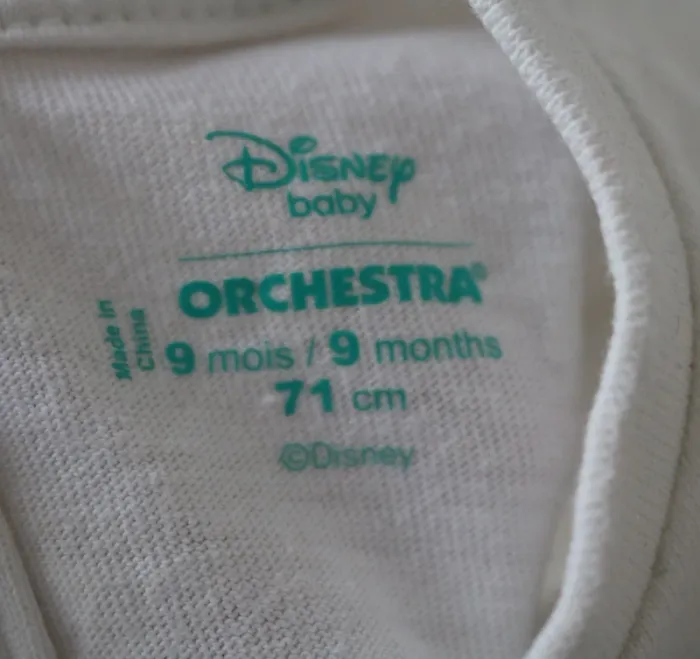 Ensemble haut Disney et jogging Creeks 9 mois - photo numéro 9