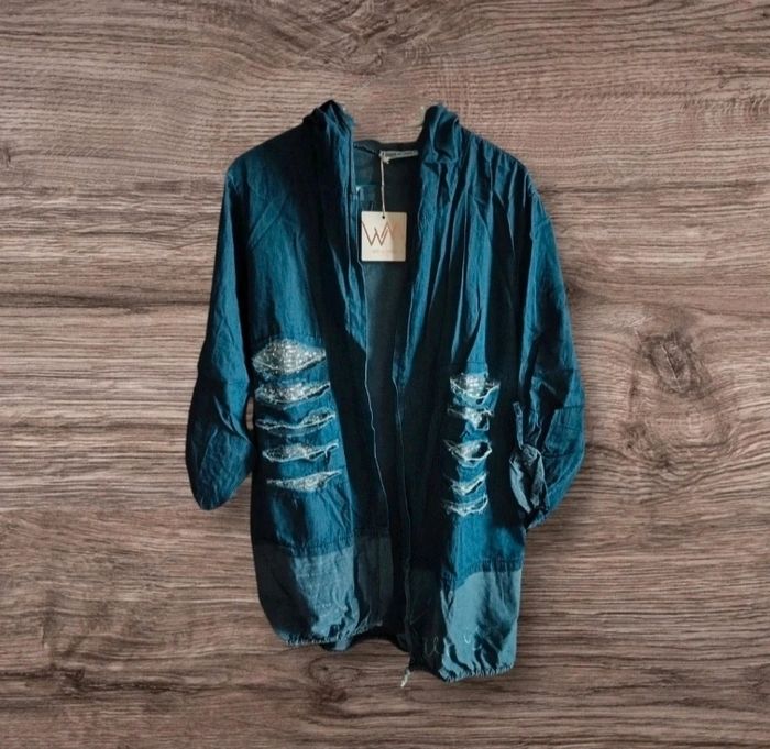 Chemise longue "jeans" Made In Italy T.U