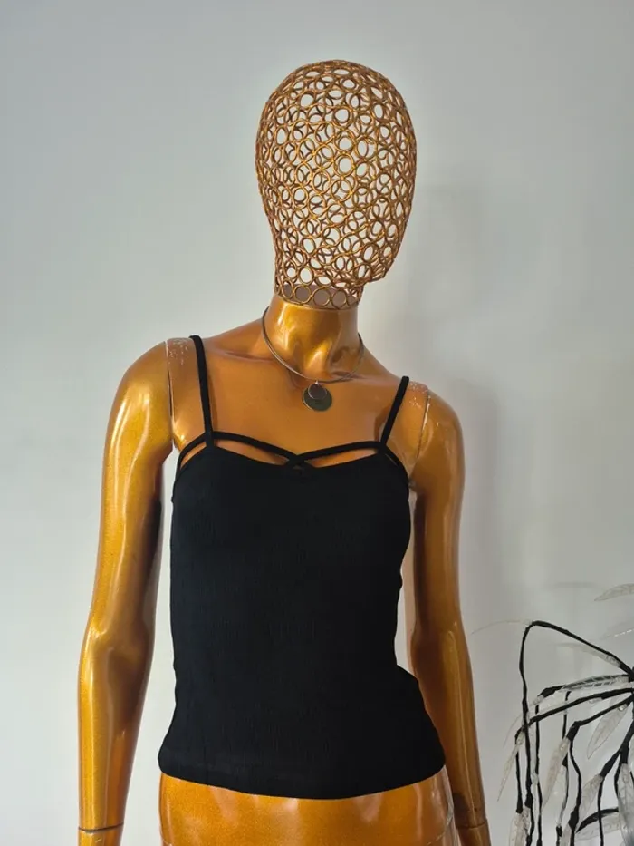 Débardeur Noir Femme Taille L/40