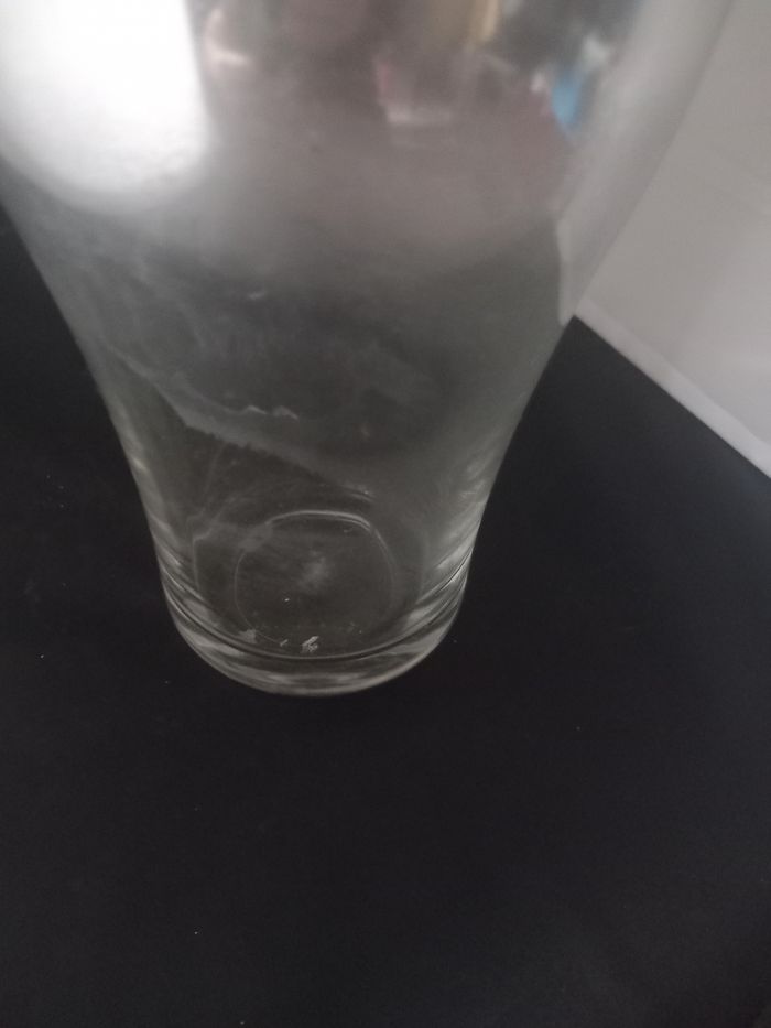 Vase en verre gris - photo numéro 4