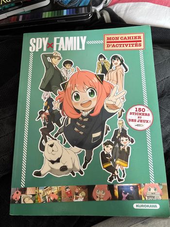 Spy family cahier activités