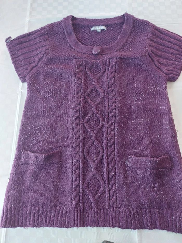 Pull manches courtes