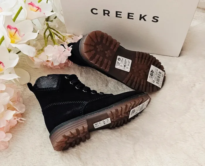 Bottes Bottines cuir Zip Creeks T27 - photo numéro 2