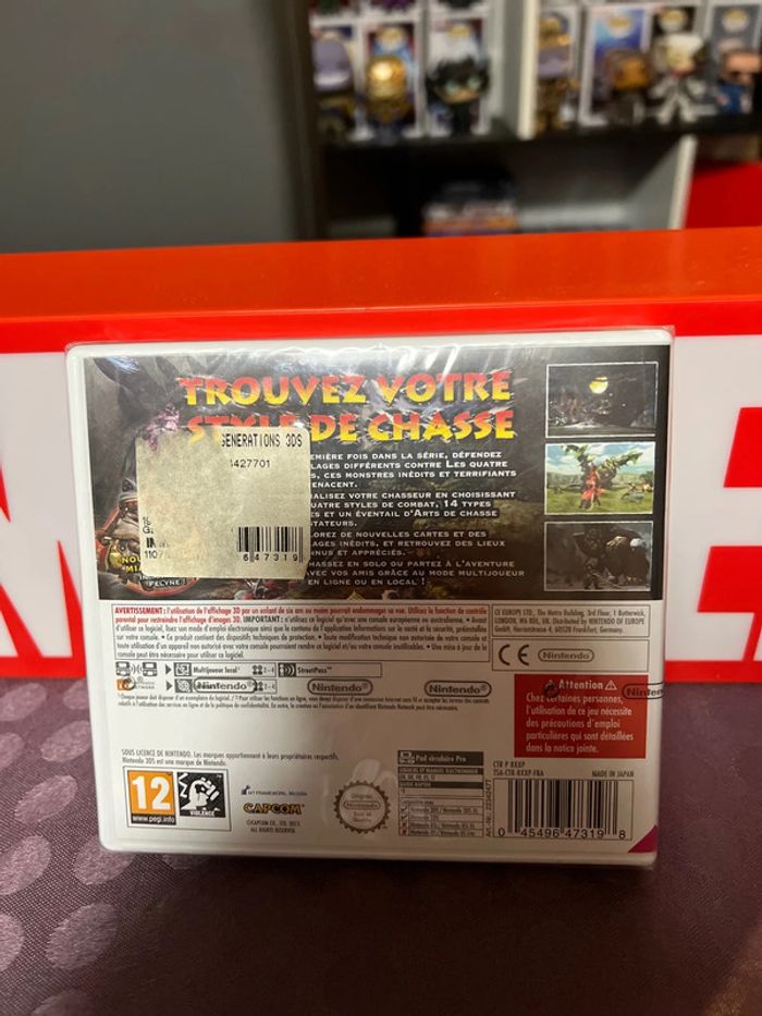 Jeu Nintendo 3ds monstre Hunter générations - photo numéro 2