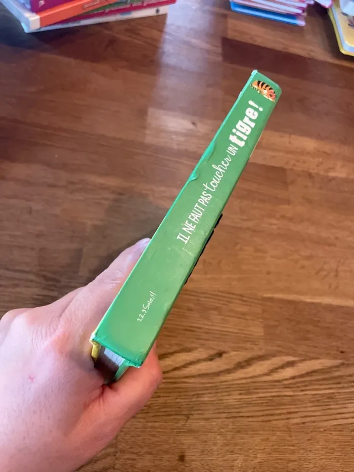 Un livre d’éveil à toucher Il ne faut pas toucher un tigre ! Sauf dans ce livre - photo numéro 2
