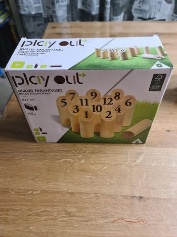 Neuf jeu en bois Quilles Finlandaises,