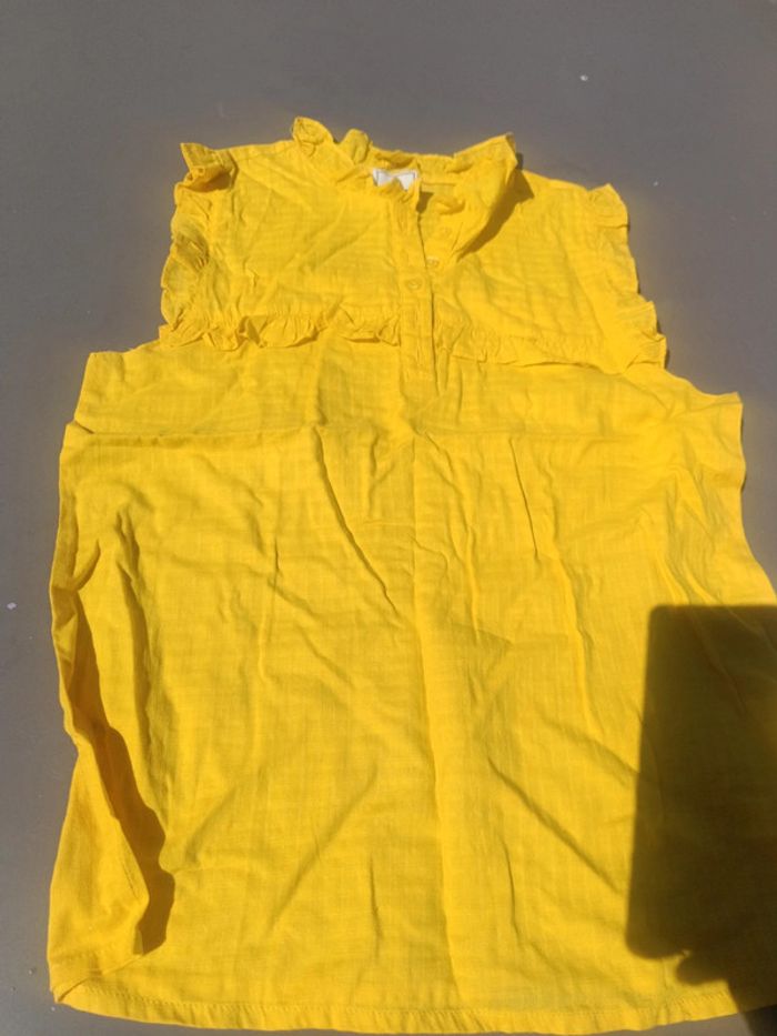 Débardeur jaune