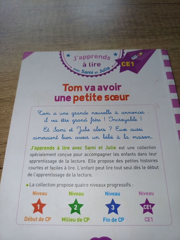 Tom va avoir une petite soeur par j'apprends à lire avec Sami et Julie - photo numéro 2