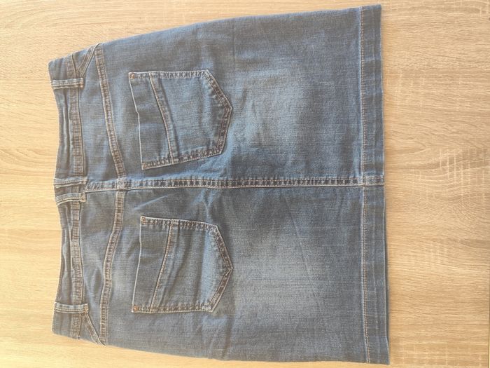 Jupe en jean 38 camaïeu - photo numéro 2