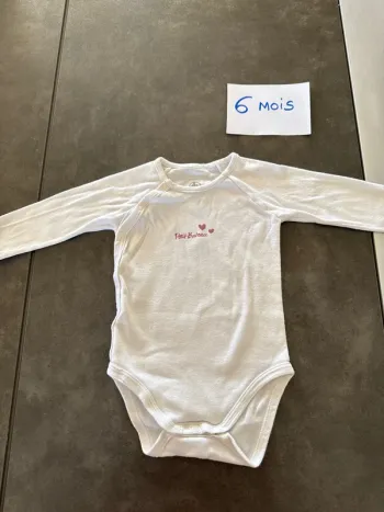 Body manches longues petit bateau