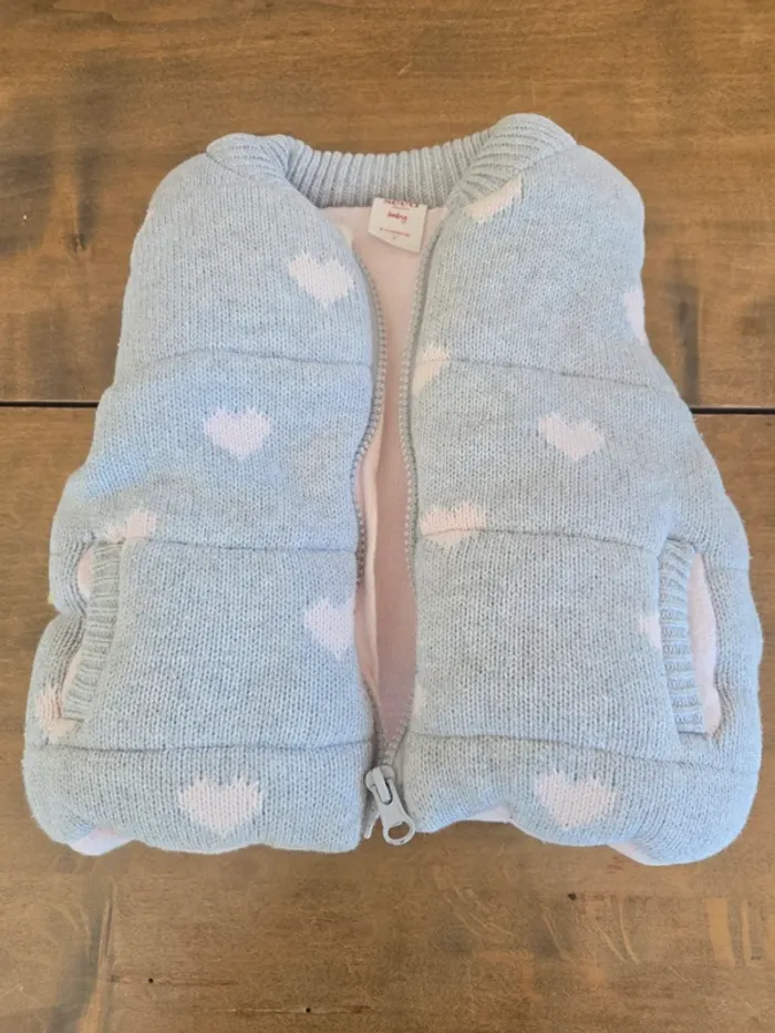 Veste doudoune sans manches Seed fille 6-12 mois