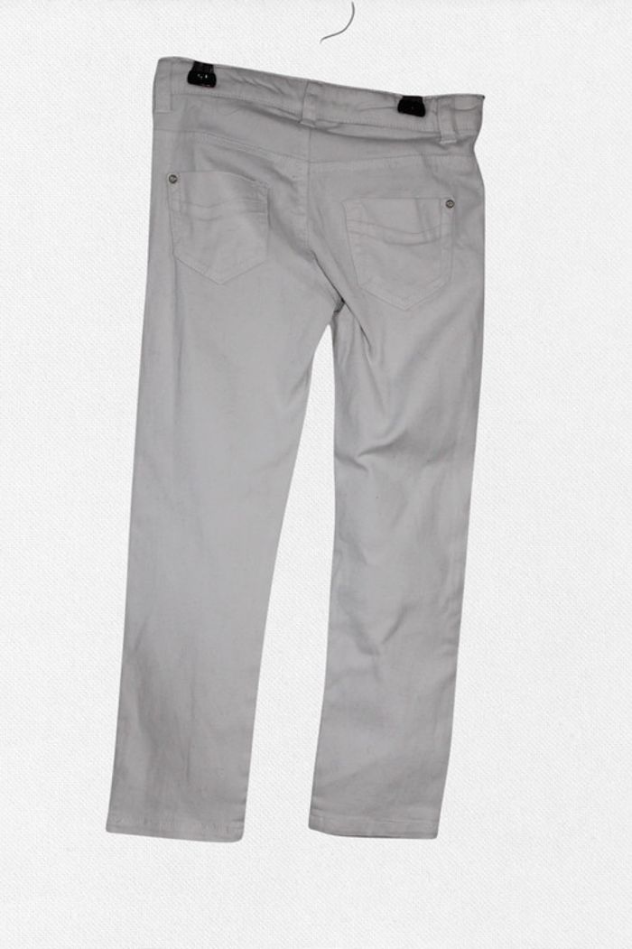 Lot 2 Jeans Brums - Blanc et Bleu Marine - Taille 5 ans - - photo numéro 2