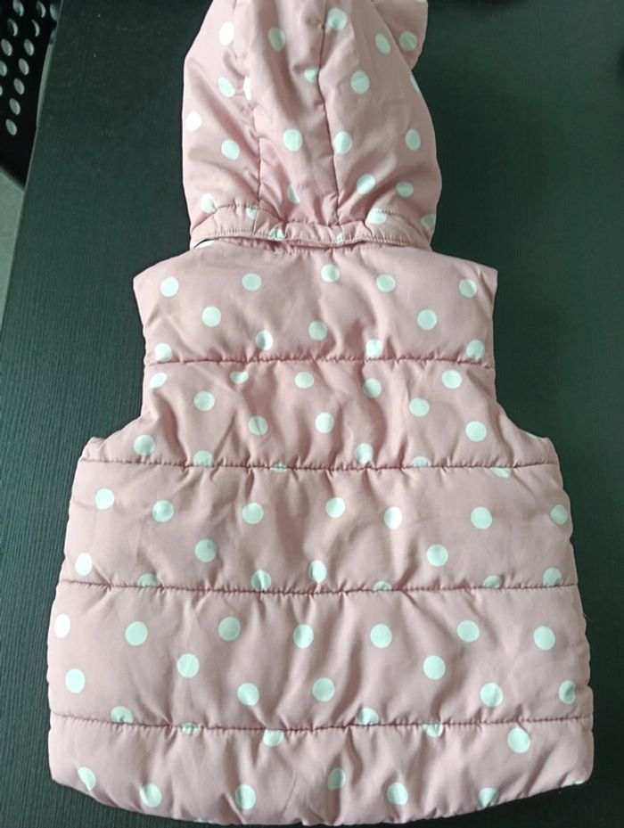 Veste sans manche matelassé 12 mois - photo numéro 3
