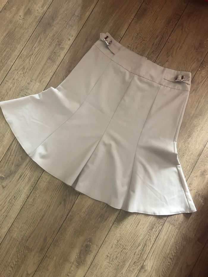 Jupe beige