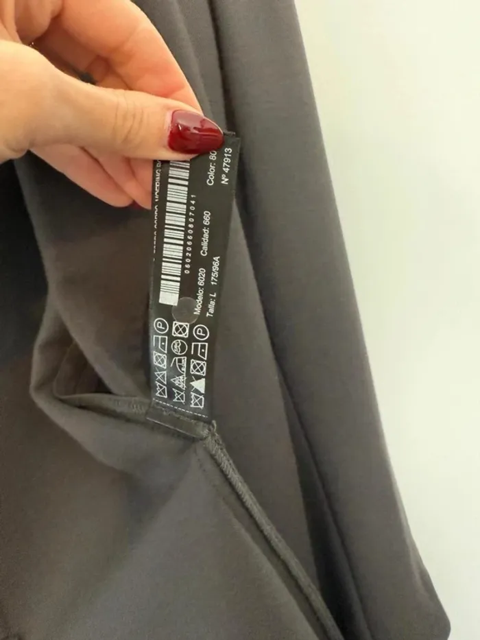 Veste Blazer Massimo Dutti femme gris taille L - photo numéro 5